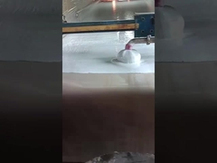 Horyzontalna automatyczna ciągła linia produkcyjna piankowania