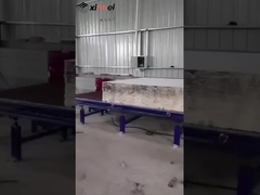 Maszyna do cięcia sztywnej pianki PU 120 bloków ILD Maszyna do rozdzielenia poziomego