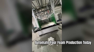 Wysokowydajna automatyczna linia do produkcji pianki