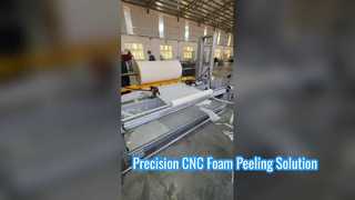 Precyzyjna obieraczka do pianki CNC do pianki cylindrycznej PU
