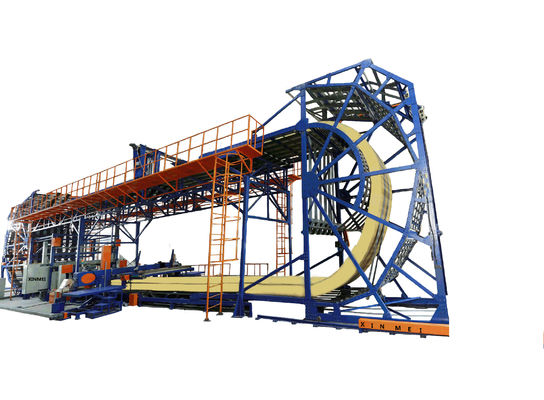 PLC Control Loop PU Foam CNC Cutting Machine Ring-2 Wysoka dokładność
