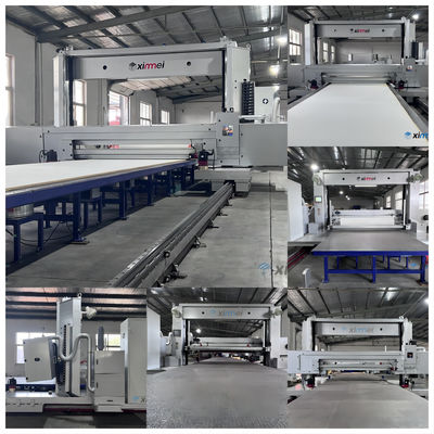Flat Foam PU Foam Cutting Machine z automatycznym nożem górnym z dokładnością cięcia 0,5-3 mm±0,05 mm