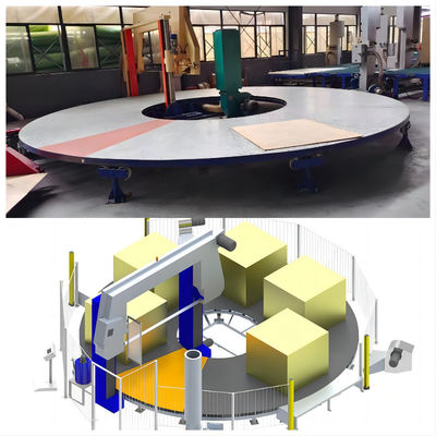 Profesjonalna Carousel Sponge Horizontal Splitting Sponge Foam Cutting Machine Wysokiej jakości