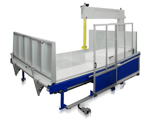 Ręcznik pierścieniowy gąbka pionowa prosto Cnc Foam Cutter obracający się stół roboczy