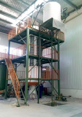 Ciągła pionowa linia produkcyjna pianki PU, cylinder gąbczasty, gęstość 8~50kg/m³, TDP-1500