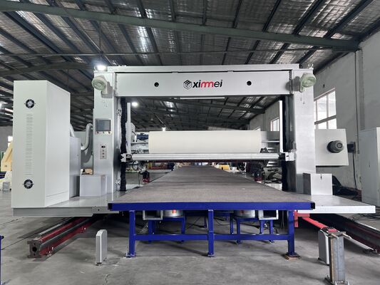 2200mm Szerokość ±0,05mm Tolerancja Pianka Horizontalne Maszyna do cięcia długich kart gąbki i PU Pianka cięcia maszyny laminacji